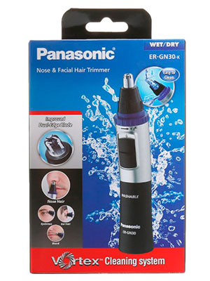 Panasonic ER-GN30-K Nose Hair Trimmer Box