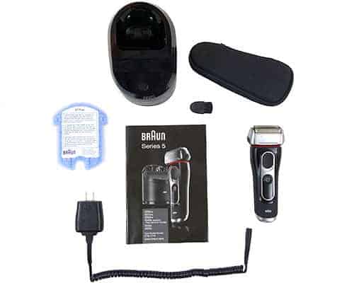 Braun Series 5 (5090cc) Electric Shaver and accessories that come in box