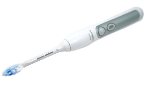Philips Sonicare Flexcare Plus electric toothbrush on white background